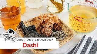 How to Make Dashi The Ultimate Dashi Guide Recipe だしの種類と作り方 レシピ [upl. by Ativad]