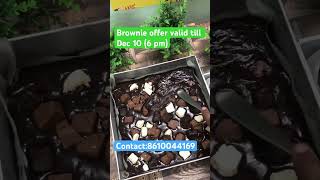 Brownie offer and brownie class available browniecakechennianstambaramperumbakkam [upl. by Felicdad984]