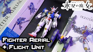 HG 1144 Gundam Aerial  Bootleg   Fighter Aerial  Flight Unit  Speed Build  Rakit Gunpla [upl. by Burman]