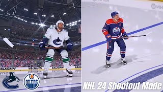 A Canadian Classic NHL 24 Shootout Mode [upl. by Gilburt]