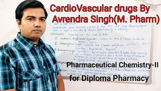 Cardiovascular Drugs By Avrendra Singh [upl. by Aicemat]