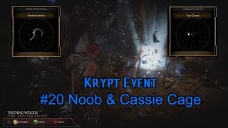 Mortal Kombat 11 Krypt Event 21 Noob  Cassie Cage Kombat League Gear [upl. by Philipp]