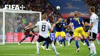 Toni Krooss Game Winning Freekick v Sweden  2018 FIFA World Cup [upl. by Oap380]