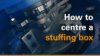 How to centre the stuffing box on a Warman® slurry pump [upl. by Oemor]