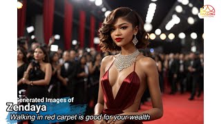 Zendaya Walking in red carpet is good for your wealth [upl. by Richy71]