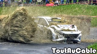 🇫🇷 Rallye Rhône Charbonnières 2023  Crash amp Mistakes by ToutAuCable [upl. by Rimola]