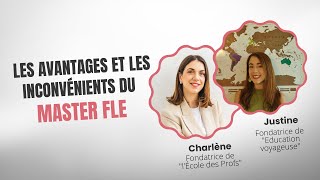 Master FLE ou DAEFLE  avec Justine de educationvoyageuse [upl. by Yarezed]