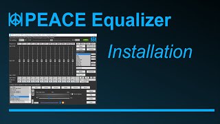 Peace Equalizer  Tutorial 1 Installing Peace [upl. by Thoer]