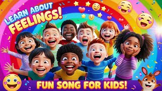 Feelings amp Emotions Song for Kids  Fun Learning Nursery Rhyme  Happy Sad Angry amp More [upl. by Selec]