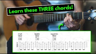 The Three Most Beautiful Chords on Acoustic Guitar [upl. by Eneloj432]