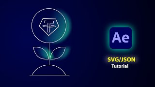 How to create website icon animation in Adobe After Effects Render SVGJSON [upl. by Holsworth]