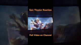 End Game Theater Reaction  Cap Lifts The Hammer [upl. by Gnirol527]