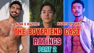 Personal Ratings of The Boyfriend Cast  Part 2  Usak Kazuto Alan Ryota Gensei Shun x Dai REVIEW [upl. by Phillane480]