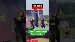 HCLTech  Archlights✨ hcl noida dance hcltech shortvideo shorts trending viralvideo reels [upl. by Eglanteen]