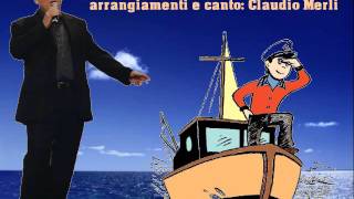 la barchetta in mezzo al mare  claudio merli [upl. by Owens138]