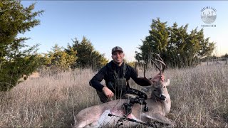 Big Oklahoma Buck With a Bow [upl. by Nodab]