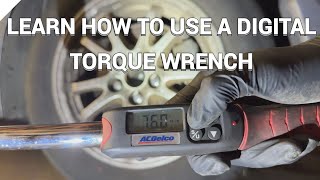 How To Use A Torque Wrench ACDelco ARM6014 autorepair carlife toyota [upl. by Beilul]