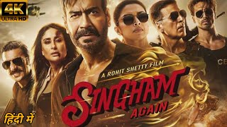 Singham Again Full Movie 2024। New Released Bollywood Action Movie in 4k। Ajay Devgan।Review amp Fact [upl. by Hudgens]