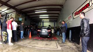 IS350 275WHP DYNO RUN [upl. by Ahsienroc]