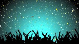 Free Video Loop of Party Crowd motion background [upl. by Lleraj]