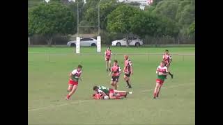 Wynnum highlights vs carina u14s game 2 [upl. by Swinton334]