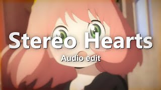 Stereo Hearts  audio edit [upl. by Heyward896]