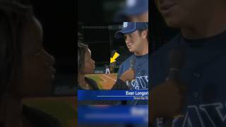 Evan Longorias Catch saves Reporters Life starman shorts [upl. by Neumeyer799]