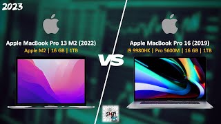 Apple MacBook Pro 13 M2 vs MacBook Pro 16 2019 [upl. by Uela]