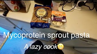 Healthiest pasta ever  Mycoprotein sprout pasta🍝 [upl. by Intyre]