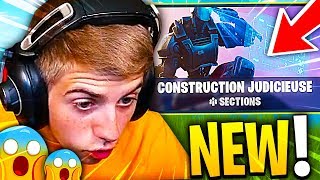 JE DÉCOUVRE LE NOUVEAU MODE CONSTRUCTION JUDICIEUSE SUR FORTNITE BATTLE ROYALE  10ème jour de lÉté [upl. by Erlin]