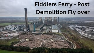 Fiddlers Ferry Power Station  Demolition near Warrington [upl. by Medwin]