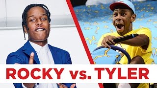 AAP ROCKY vs TYLER THE CREATOR [upl. by Arimas]