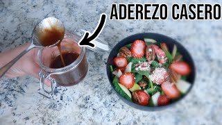 Aderezo Casero para ensaladas de frutas  Dressing for fruit salads [upl. by Ennairam]