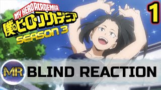 My Hero Academia Season 3 Episode 1 Blind Reaction  VACATIONS [upl. by Ivgnout]