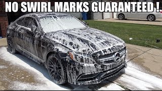 How To Properly Wash AND Dry Your Car WITHOUT Touching it No Swirl Marks [upl. by Consalve]