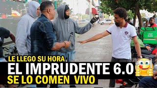 EL IMPRUDENTE 60 SE LO COMEN VIVO POR INTERRUMPIR LA ENTREVISTA  LE LLEGO SU HORA [upl. by Bala]