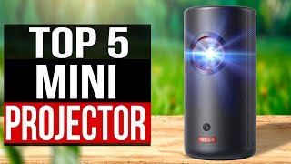 TOP 5 Best Mini Projectors 2022 [upl. by Tiat919]