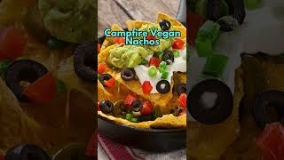 Easy Campfire Vegan Nachos Recipe [upl. by Alegnat351]