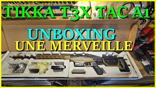 unboxing TIKKA T3X TAC A1 308 WIN [upl. by Ahseela269]