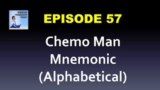 Ep 57 Chemo Man 5Minute Mnemonic for Cancer Medications [upl. by Atalie]