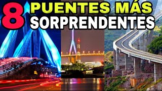 LOS 8 MEGA PUENTES MÁS INCREIBLES DE MÉXICO [upl. by Ordway949]