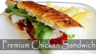 Grilled Chicken Sandwich Recipe [upl. by Adnilg]