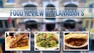 Food Review Flanagans Restaurant Jan 2017 [upl. by Eseenaj]