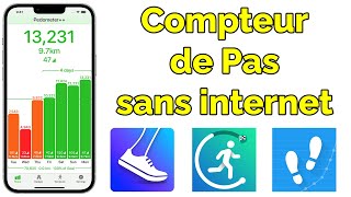 Installer application Podomètre gratuit Compteur de pas Android [upl. by Rexford65]