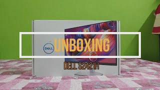 DELL S2421H UNBOXING [upl. by Sel]