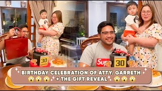 ATTY GARRETH’S 30th BIRTHDAY CELEBRATION  GIFT UNBOXING 🎁  Maricel TulfoTungol [upl. by Pierre]