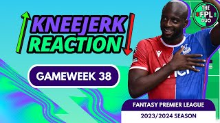 FPL GAMEWEEK 38 REACTION amp SEASON REVIEW  FANTASY PREMIER LEAGUE 202324 TIPS [upl. by Milone454]