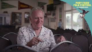 Ralph McTell Interview  Port Fairy Folk Festival 2024 [upl. by Eerac]