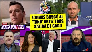 CHIVAS toma CON MUCHA CALMA la búsqueda del DT pero tuvieron contacto con TANO ORTIZ  Generación F [upl. by Junina]