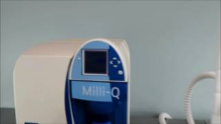 Millipore Milli Q Advantage 10 With Foot Pedal [upl. by Aissila876]